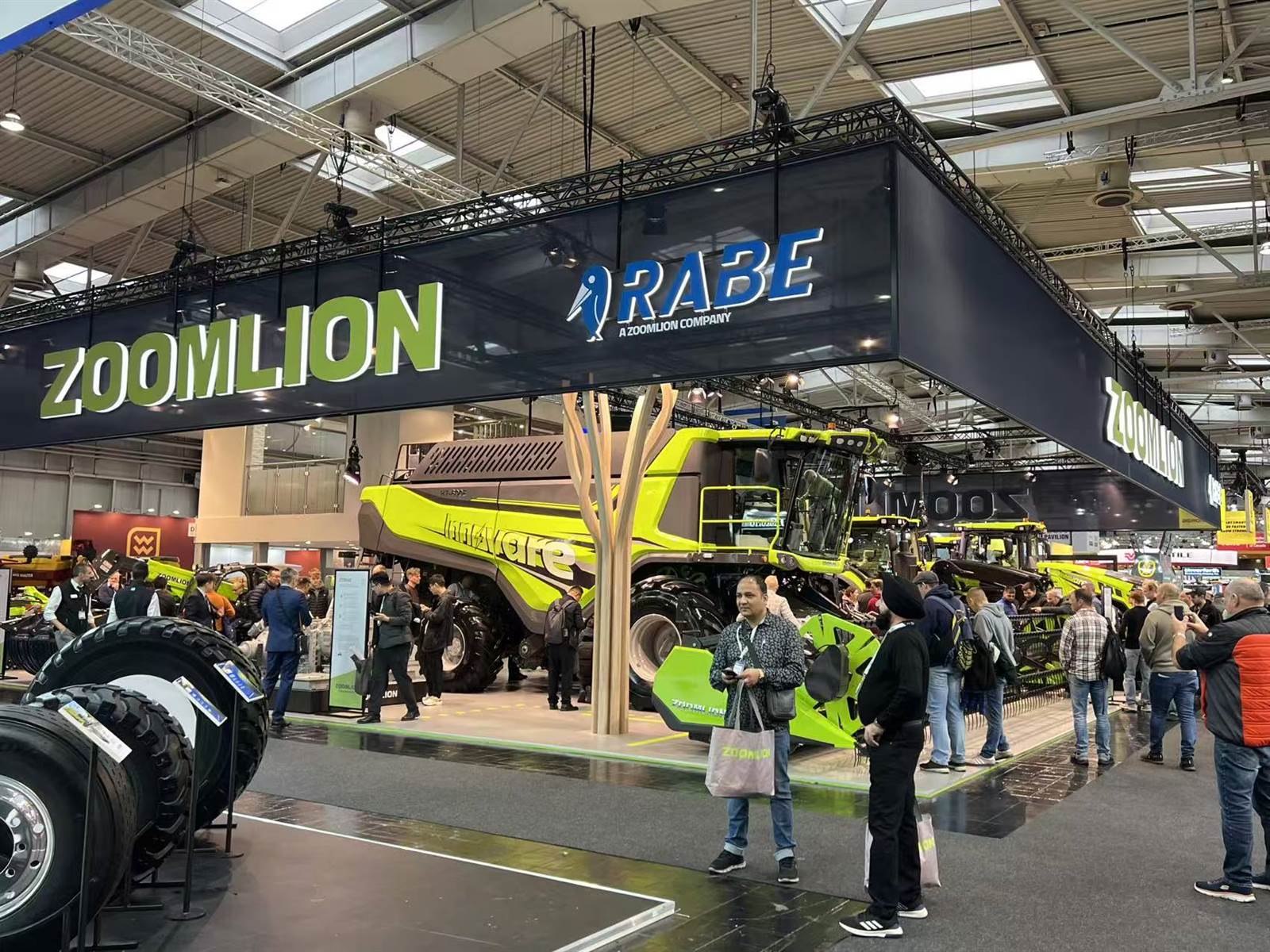 Zoomlion Booth Operation at Hannover Messe